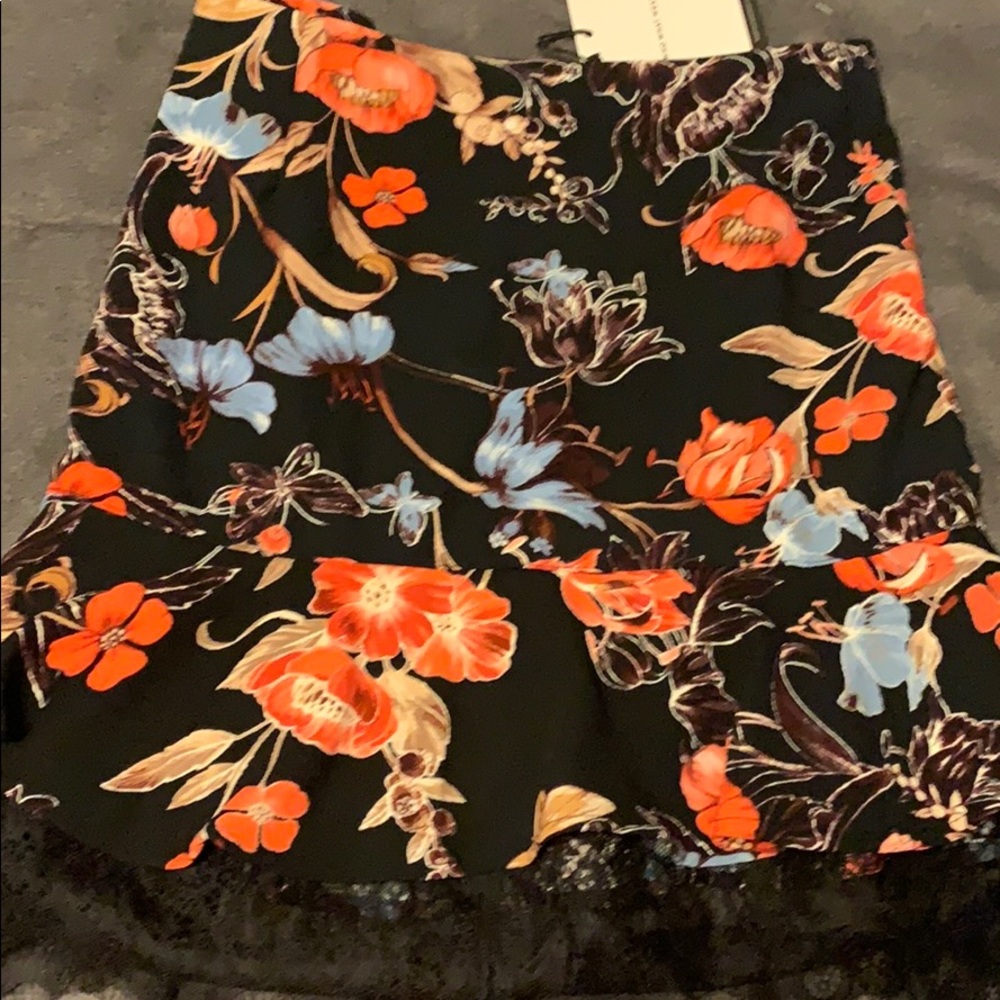Floral skirt
